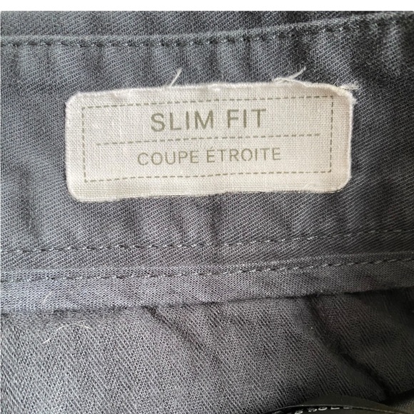 H&M Mens Pant Slim Fit Size 33 - Picture 5 of 6